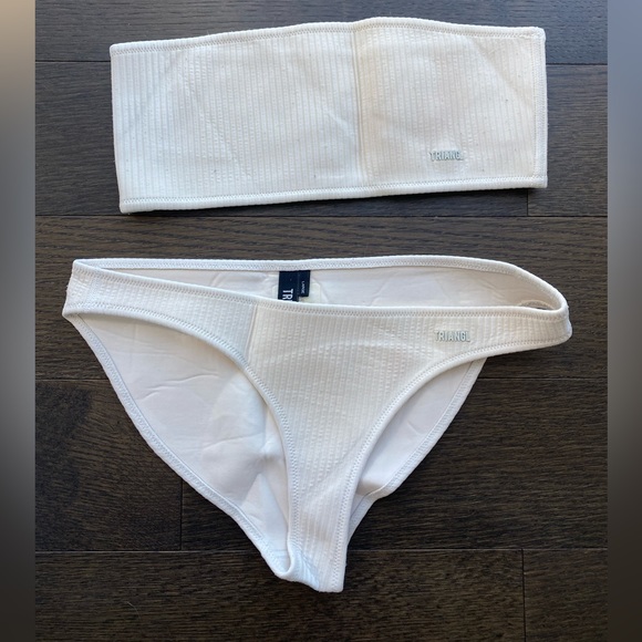 White Triangl Bikini - Picture 2 of 2